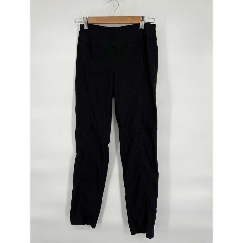 New Directions Pull On‎ Black Women's Size 4P Stretch Pants Tapered
